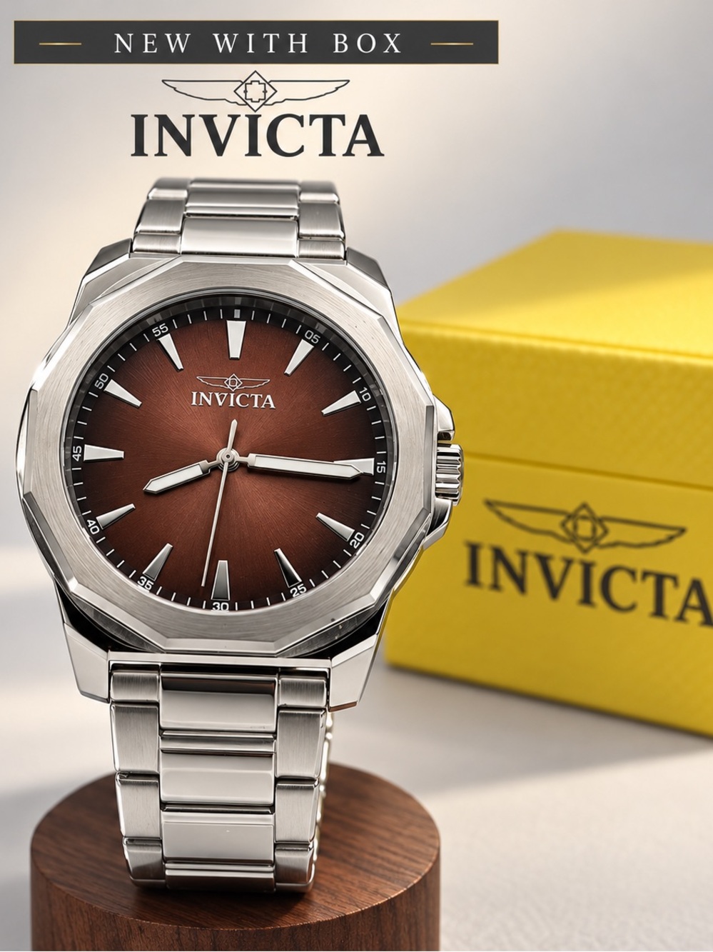 NWT Invicta Speedway Dominus 50986 Men’s Watch